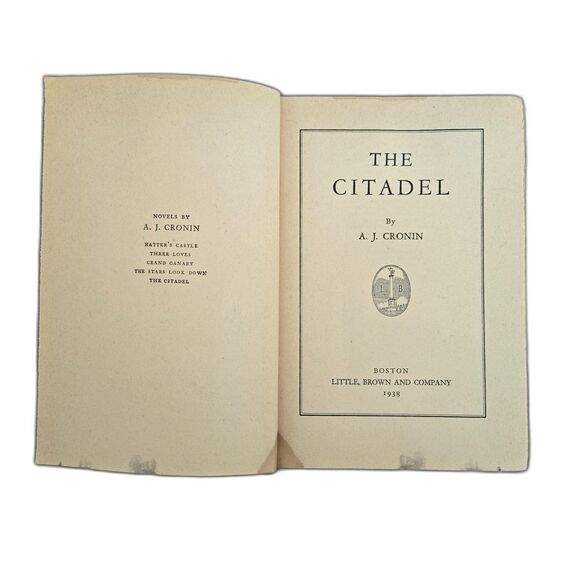 The Citadel By A.J. Cronin; 1938 - Picture 3 of 7